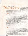 Icon of A Slice Of Simplicity Article